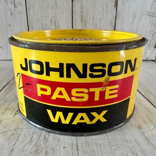 Vintage johnson paste wax - vintage,