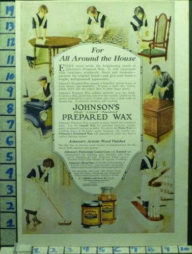 1920 johnson wax home decor - johnson,