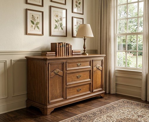 Vintage atlas sideboard buffet - atlas,