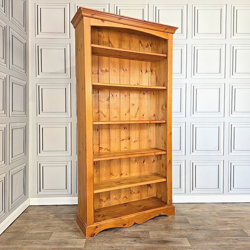 Retro pine wood - retro, bookcase