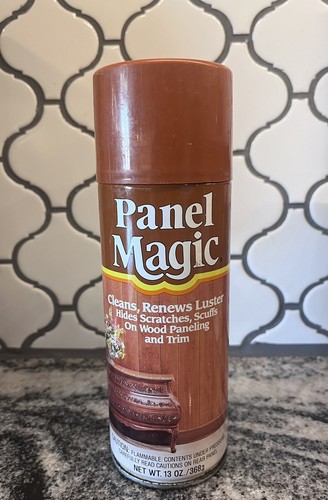 Vtg wood panel magic - panel, one