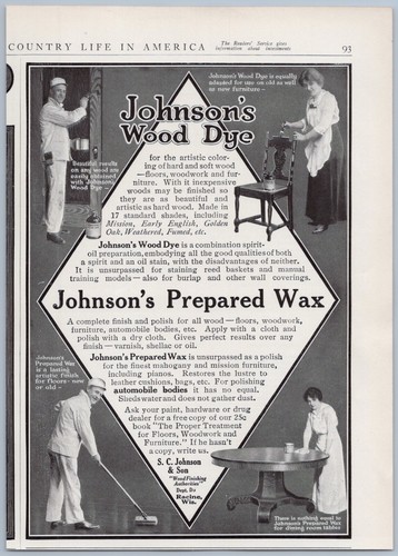 1914 johnson son - 1914, vintage