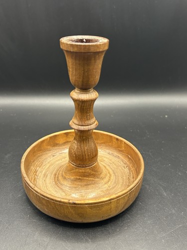 Vintage candlestick holder wax - vintage,