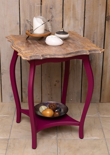 Vintage berry red - red, lamp