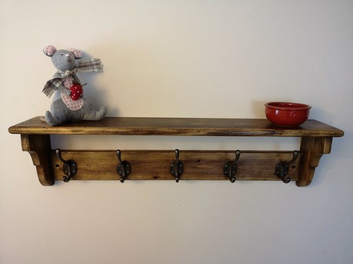 Vintage pine coat - pine, shelf