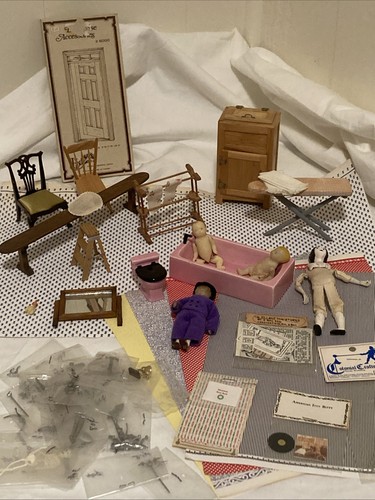 Vintage dollhouse miniatures - vintage,