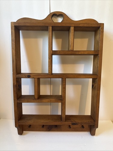 Vintage large wood - large, heart