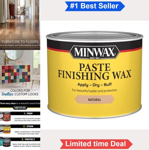 Wood paste finishing wax 1lb - wood,